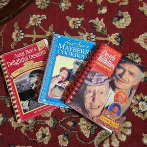 Cookbooks (3) Printed in 1990's -   Mayberry, Beverly Hillbillies (1960's TV)